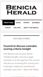 Mobile Screenshot of beniciaheraldonline.com